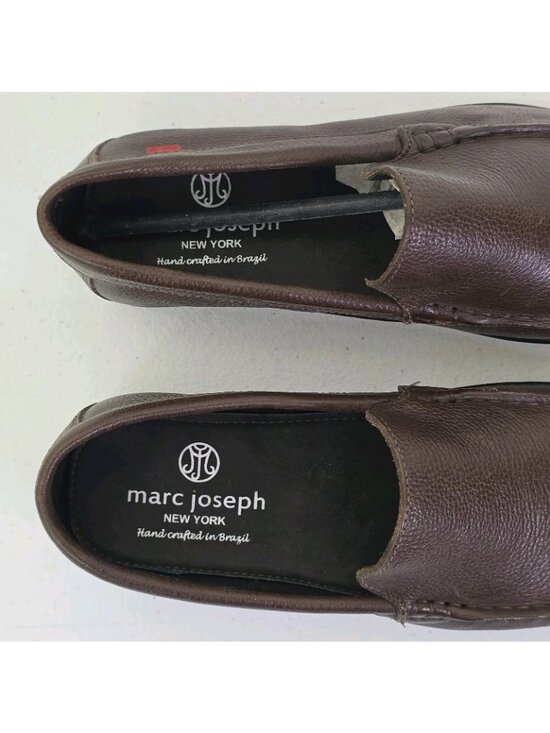 Marc Joseph Loafer Davidson St.  Brown Grainy Style 9887-BRG Men Size 7 NWOB main image 6